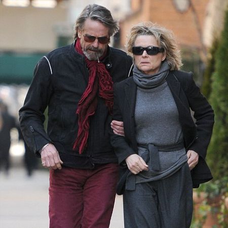 Jeremy and his spouse, Sinead walking together